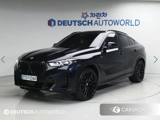 BMW X6 (G06) 2025 Черный из Кореи