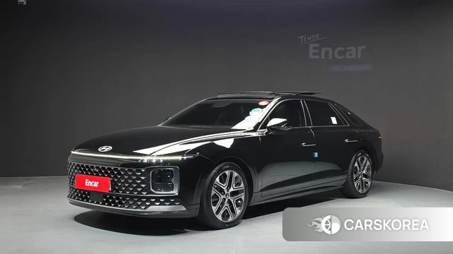 Hyundai Grandeur (GN7) 2023 Черный из Кореи