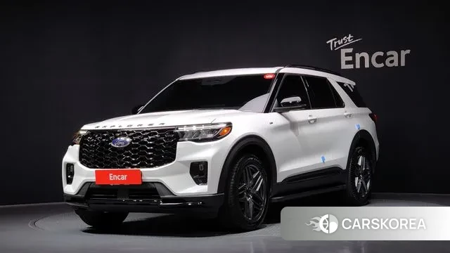 Ford Explorer 6th Generation 2025 Белый из Кореи