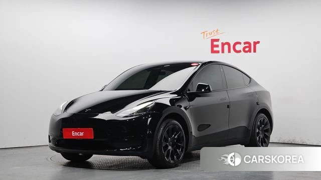 Tesla Model Y 2023 Черный из Кореи