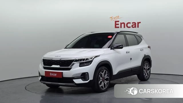 Kia Seltos 2022 Белый из Кореи