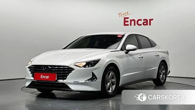 Hyundai Sonata (DN8) 2021 Белый из Кореи