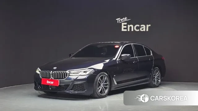 BMW 5 Series (G30) 2023 Черный из Кореи