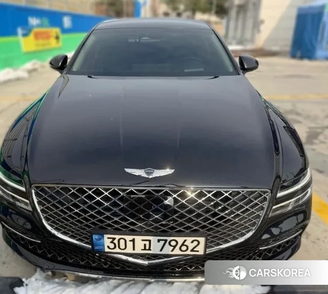 Genesis G80 (RG3) 2021 Черный из Кореи