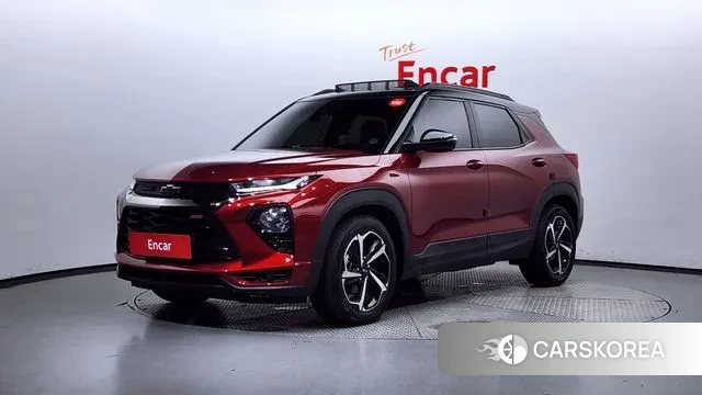 Chevrolet (GM Daewoo) Trailblazer 2021 Красный из Кореи