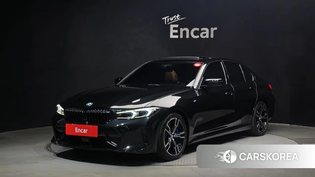 BMW 3 Series (G20) 2023 Черный из Кореи