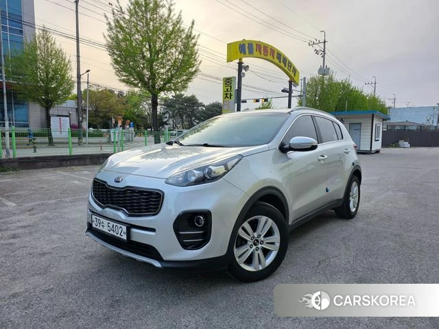 Kia Sportage 4th Generation 2018 Серебряный из Кореи