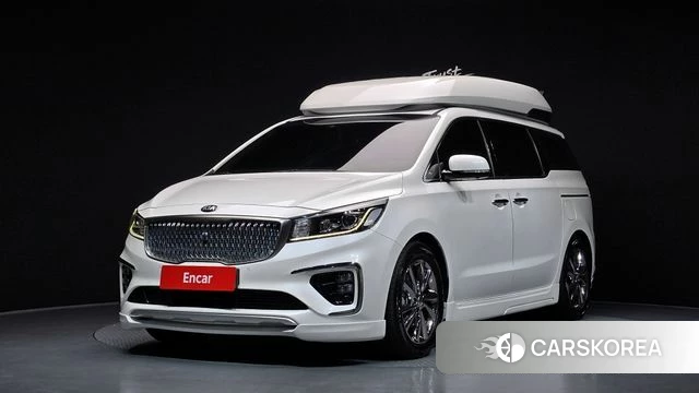 Kia The New Carnival 2018 Белый из Кореи