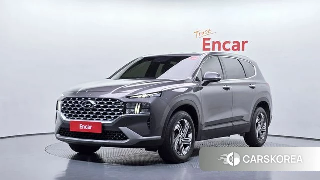 Hyundai The New Santa Fe 2021 Серый из Кореи