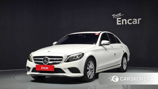 Mercedes-Benz C-Class W205 2020 Белый из Кореи