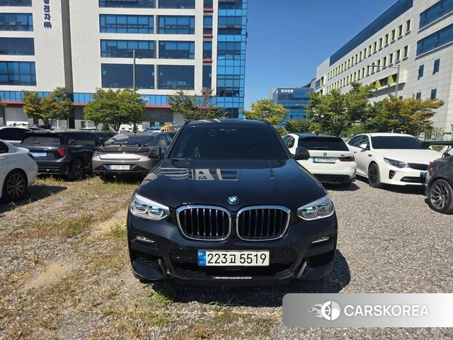 BMW X3 (G01) 2021 Черный из Кореи