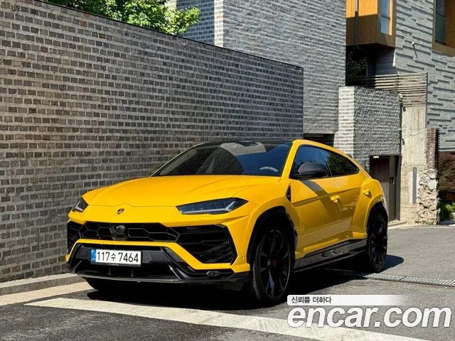 Lamborghini Urus 2020 Желтый из Кореи