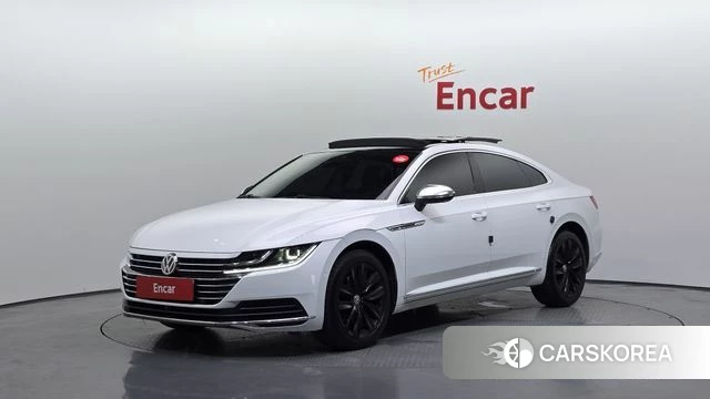 Volkswagen Arteon 2019 Белый из Кореи
