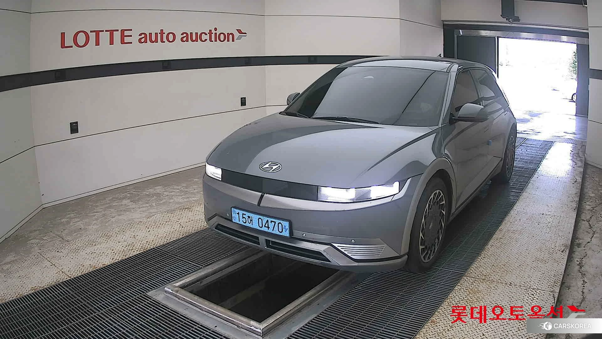 Hyundai IONIQ 5 2022 Galactic Grey Metallic из Кореи