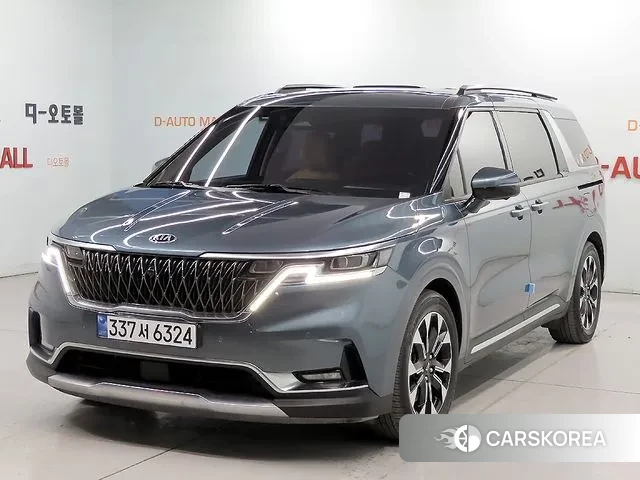 Kia Carnival 4th generation 2020 Темно-зеленый из Кореи