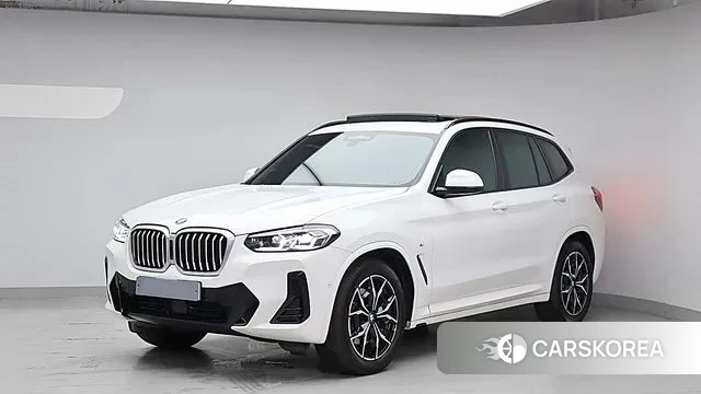 BMW X3 (G01) 2022 Белый из Кореи
