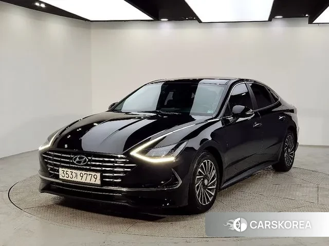 Hyundai Sonata Hybrid (DN8) 2021 Черный из Кореи