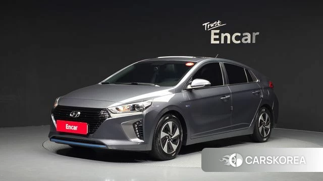 Hyundai Ionic Hybrid 2018 Серый из Кореи