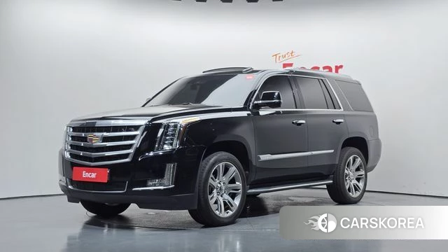 Cadillac Escalade 2018 Черный из Кореи