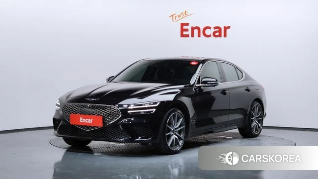 Genesis The New G70 2023 Черный из Кореи