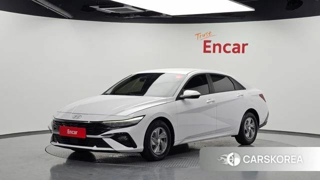 Hyundai The New Avante (CN7) 2023 Белый из Кореи