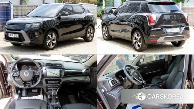 Ssangyong The New Tivoli 2023 Черный из Кореи