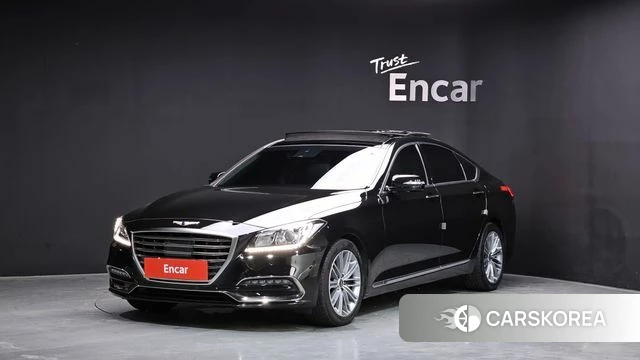Genesis G80 2018 Черный из Кореи