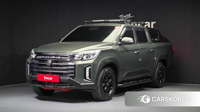 Ssangyong The New Rexton Sports Cannes 2021 Зеленый из Кореи
