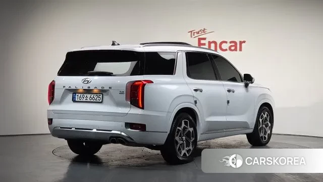 Hyundai Palisade 2021 Белый из Кореи