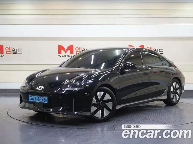 Hyundai Ionic 6 2022 Черный из Кореи