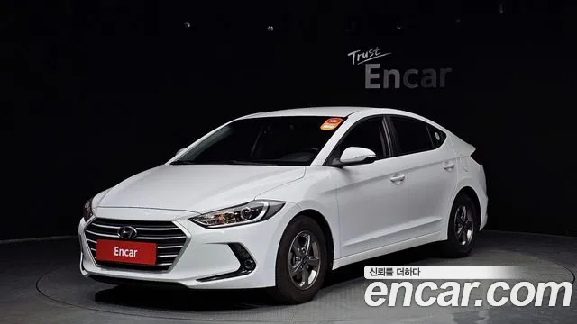 Hyundai Avante AD 2018 Белый из Кореи