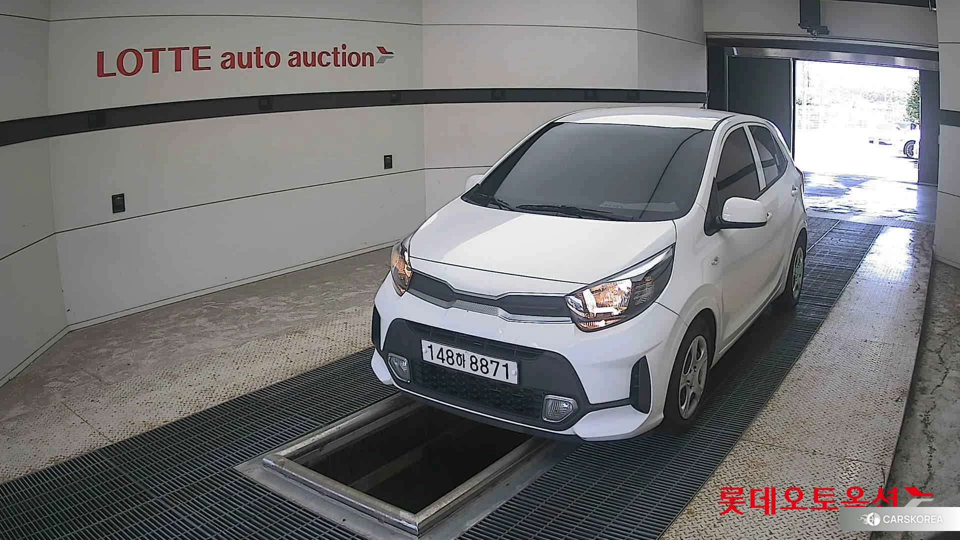 Kia Morning 2022 Clear White из Кореи