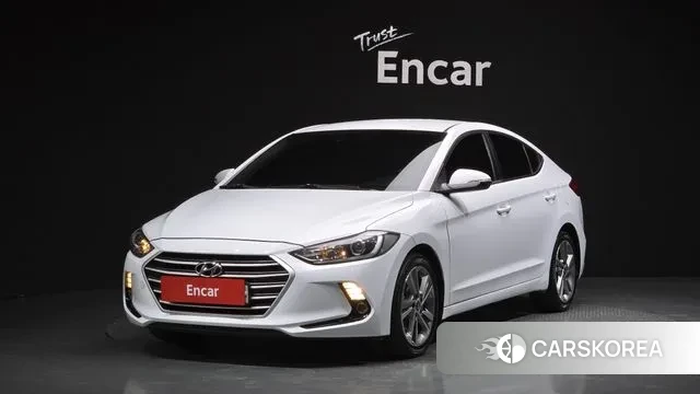 Hyundai Avante AD 2018 Белый из Кореи