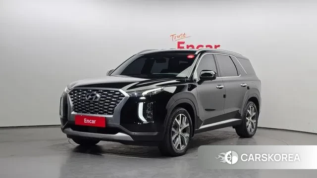 Hyundai Palisade 2021 Черный из Кореи