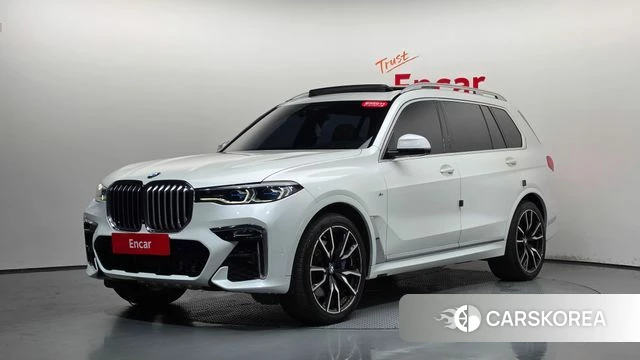 BMW X7 (G07) 2020 Белый из Кореи
