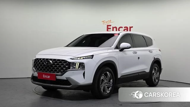 Hyundai The New Santa Fe 2022 Белый из Кореи