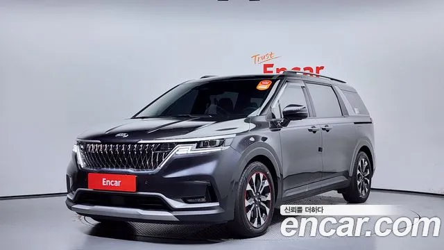 Kia Carnival 4th generation 2021 Серый из Кореи