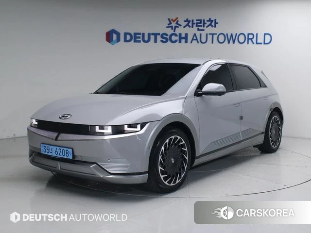 Hyundai Ionic 5 2022 Серебристо-серый из Кореи