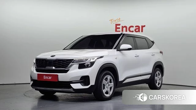 Kia Seltos 2021 Белый из Кореи