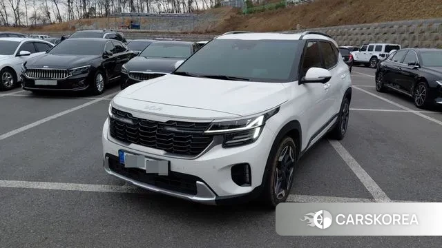 Kia The New Seltos 2024 Белый из Кореи