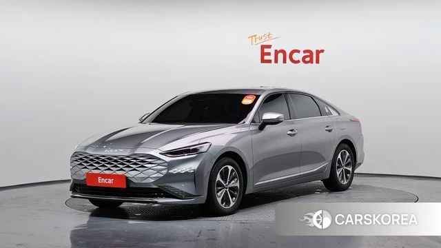 Kia K8 Hybrid 2022 Серебристо-серый из Кореи