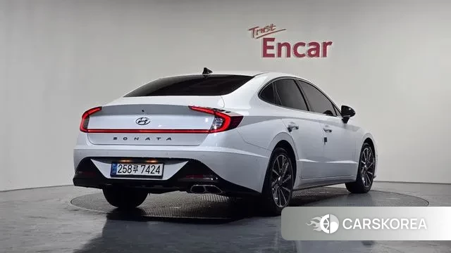 Hyundai Sonata (DN8) 2021 Белый из Кореи