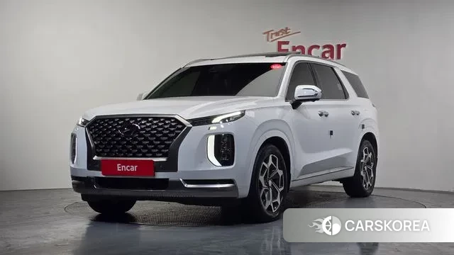 Hyundai Palisade 2021 Белый из Кореи