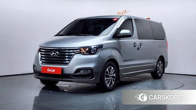 Hyundai The New Grand Starex 2018 Серебристо-серый из Кореи
