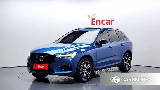 Volvo XC60 second Generation 2021 Синий из Кореи