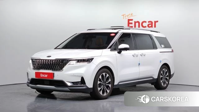 Kia Carnival 4th generation 2020 Белый из Кореи