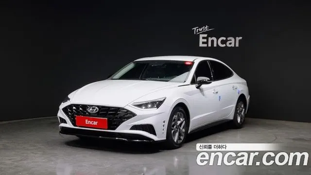 Hyundai Sonata (DN8) 2021 Белый из Кореи