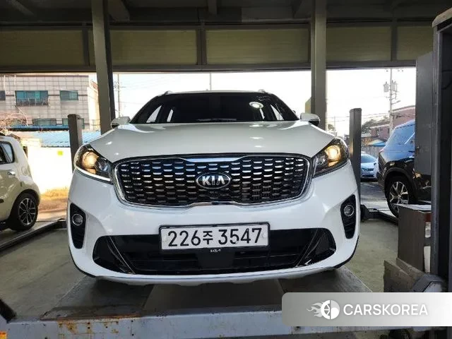 Kia The New Sorento 2018 Белый из Кореи