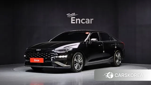 Kia K8 2022 Черный из Кореи