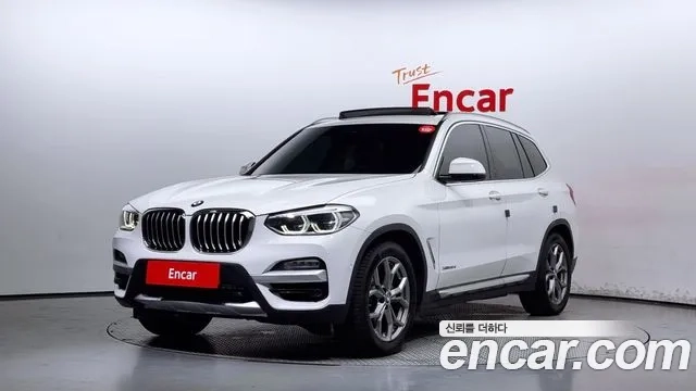 BMW X3 (G01) 2018 Белый из Кореи